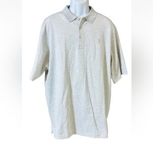 Polo Ralph Lauren Men's Size XL Golf Fit Polo Shirt Pima Cotton Beige Casual